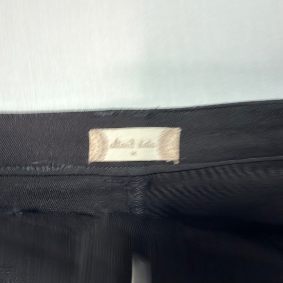 Altard State Women's Black Denim Skirt Front Button Pockets Mini Casual Medium - Picture 3 of 7